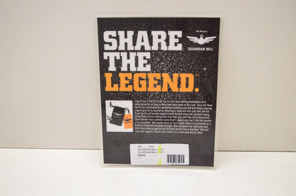New Guardian Bell Old Glory Bell W/ Velvet Bag