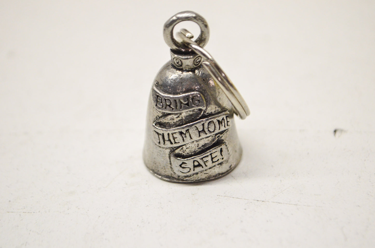 New Guardian Bell Support Our Troops Bell W/ Velvet Bag