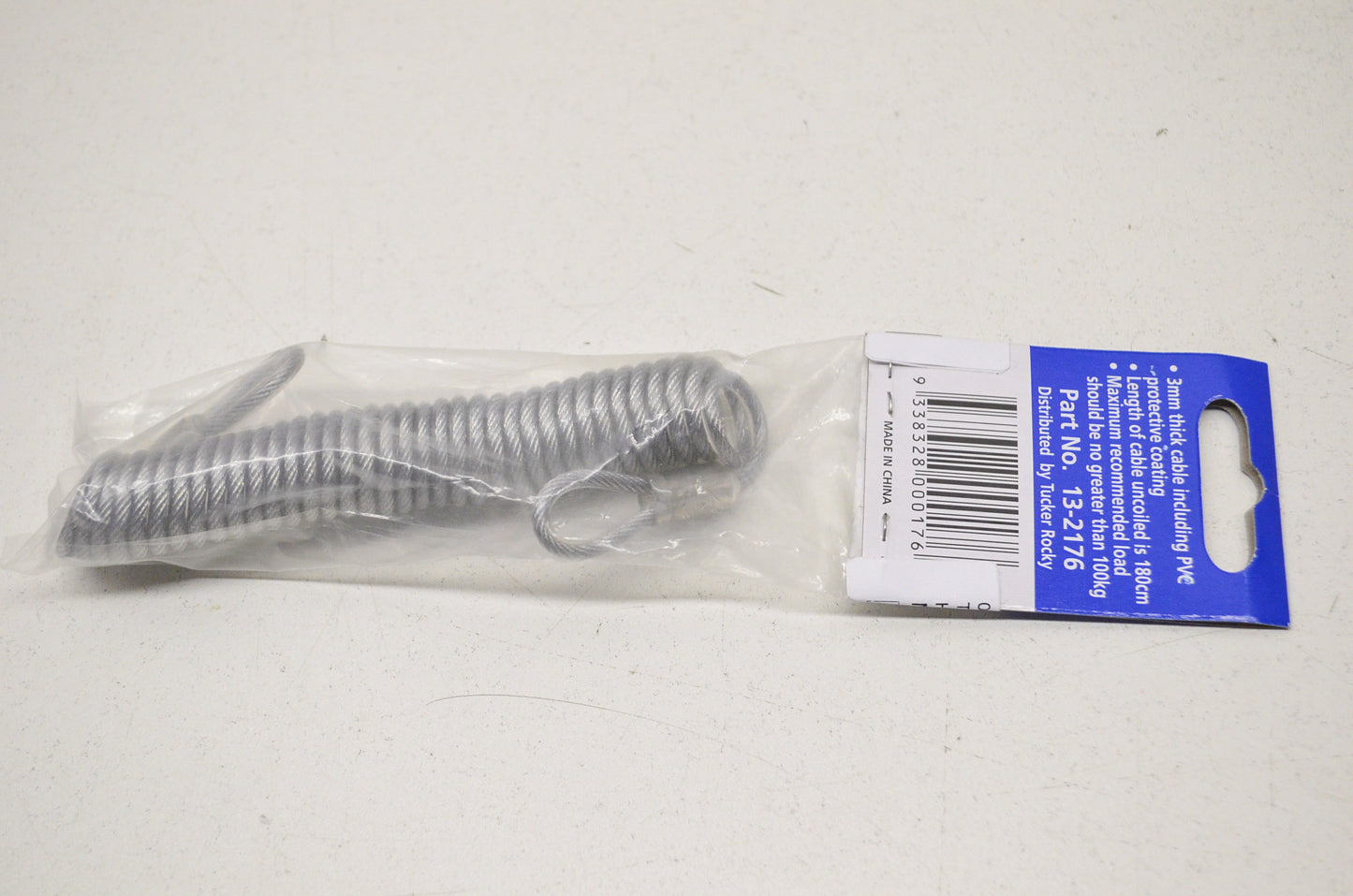 New Helmetlok 3mm Thick Cable PVC Protective Coating