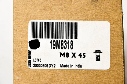 New OEM John Deere 19M8318 Screw M8 x 45 NOS