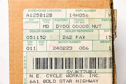 New OEM John Deere 14H856 Nuts 1/2 Qty 2 NOS