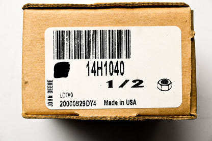 New OEM John Deere 14H1040 Nuts 1/2 Qty 2 NOS