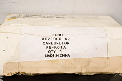 New OEM Echo A021000142 Carburetor NOS