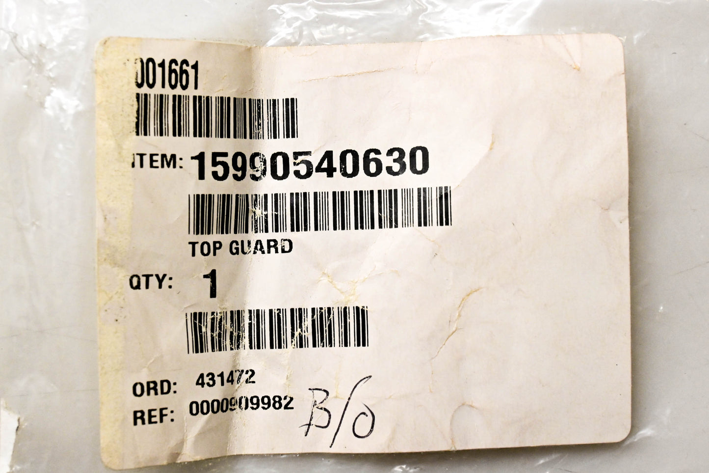 New OEM Echo 15990540630 Trimmer Top Guard NOS