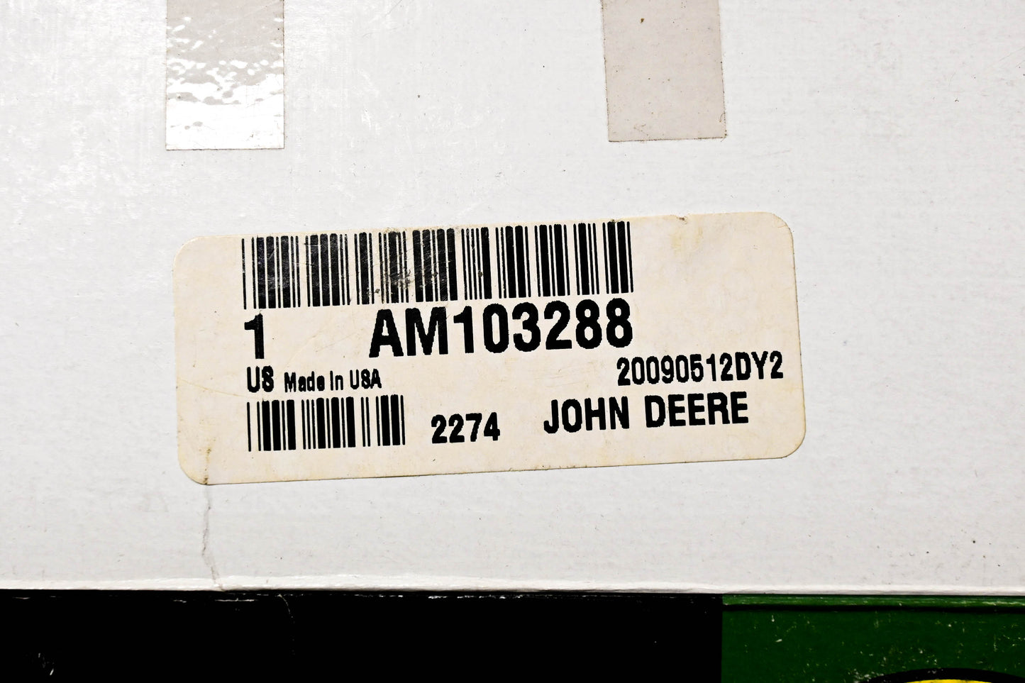 New OEM John Deere AM103288 Idler Pulley NOS