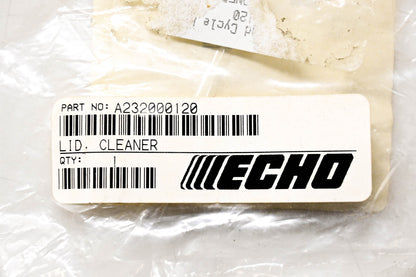 New OEM Echo A232000120 Cleaner Lid NOS