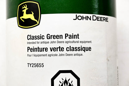 New OEM John Deere TY25655 Classic Green Paint Quart NOS