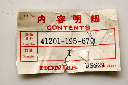 New OEM Honda 41201-195-670 Sprocket 37T NOS