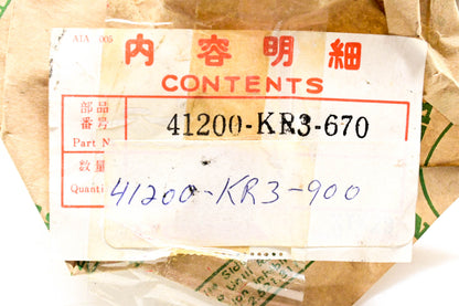 New OEM Honda 41200-KR3-670 Rear Sprocket 33T NOS