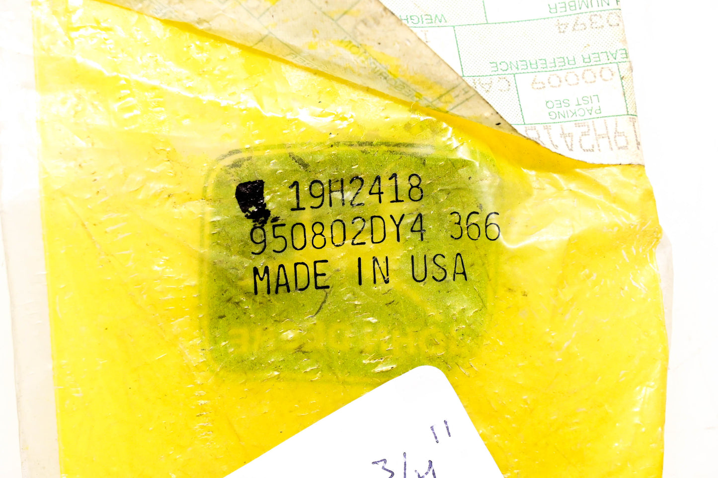 New OEM John Deere 19H2418 Hex Head Screw NOS