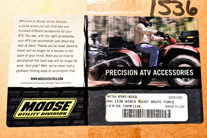 Moose Utility Division 4505-0268 Brute Force Winch Mount Kit NOS