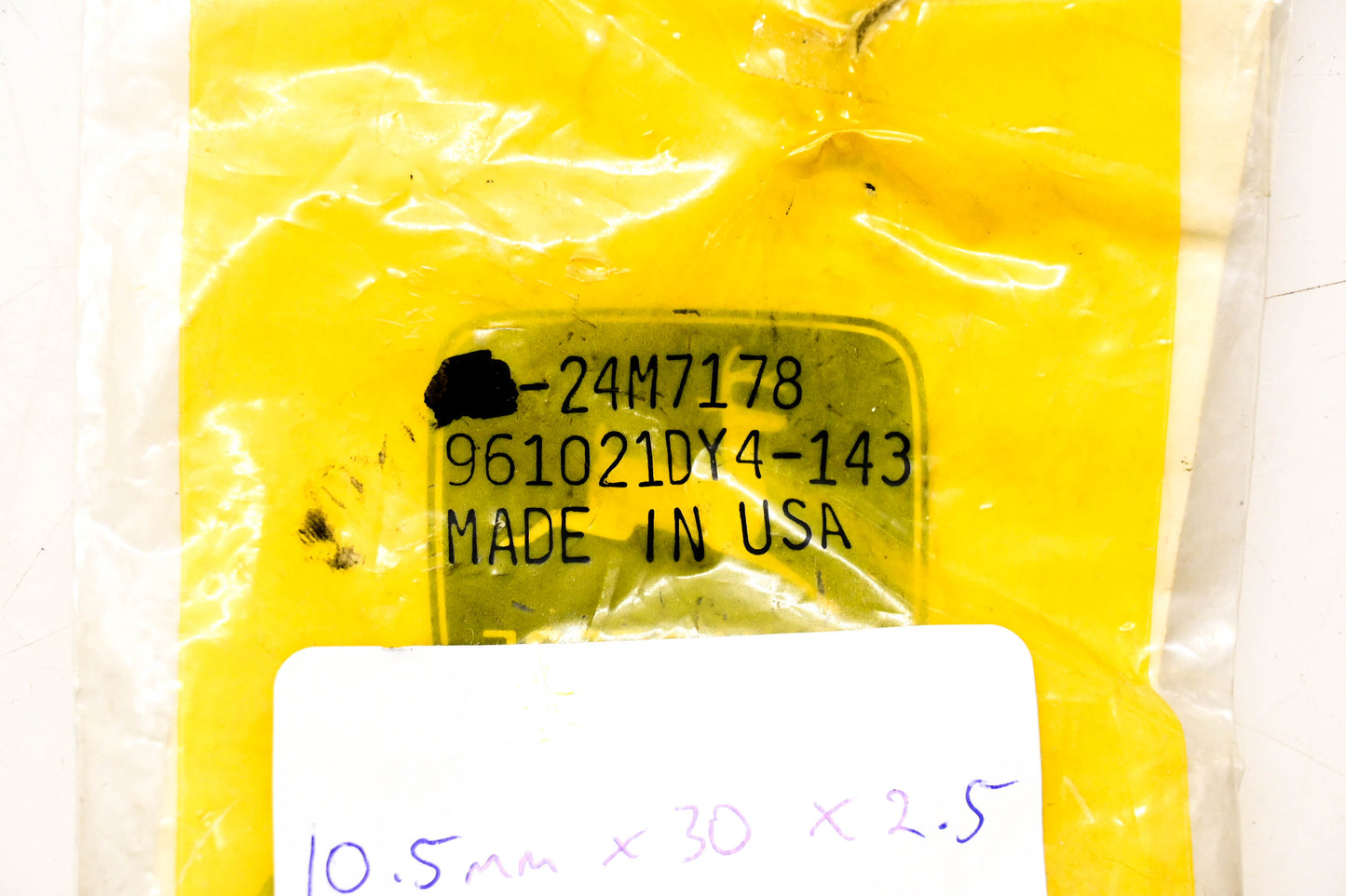 New OEM John Deere 24M7178 Washers Qty 3 NOS