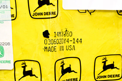 New OEM John Deere 14M7360 Lock Nuts Qty 2 NOS