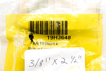 New OEM John Deere 19H3648 Cap Screw NOS