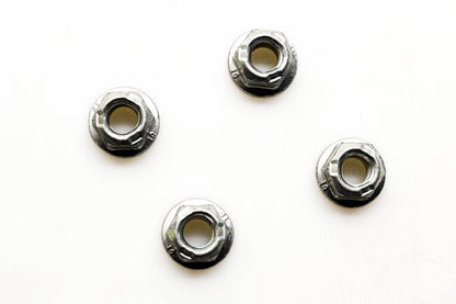 New OEM John Deere 14M7298 Flange Nuts Qty 4 NOS