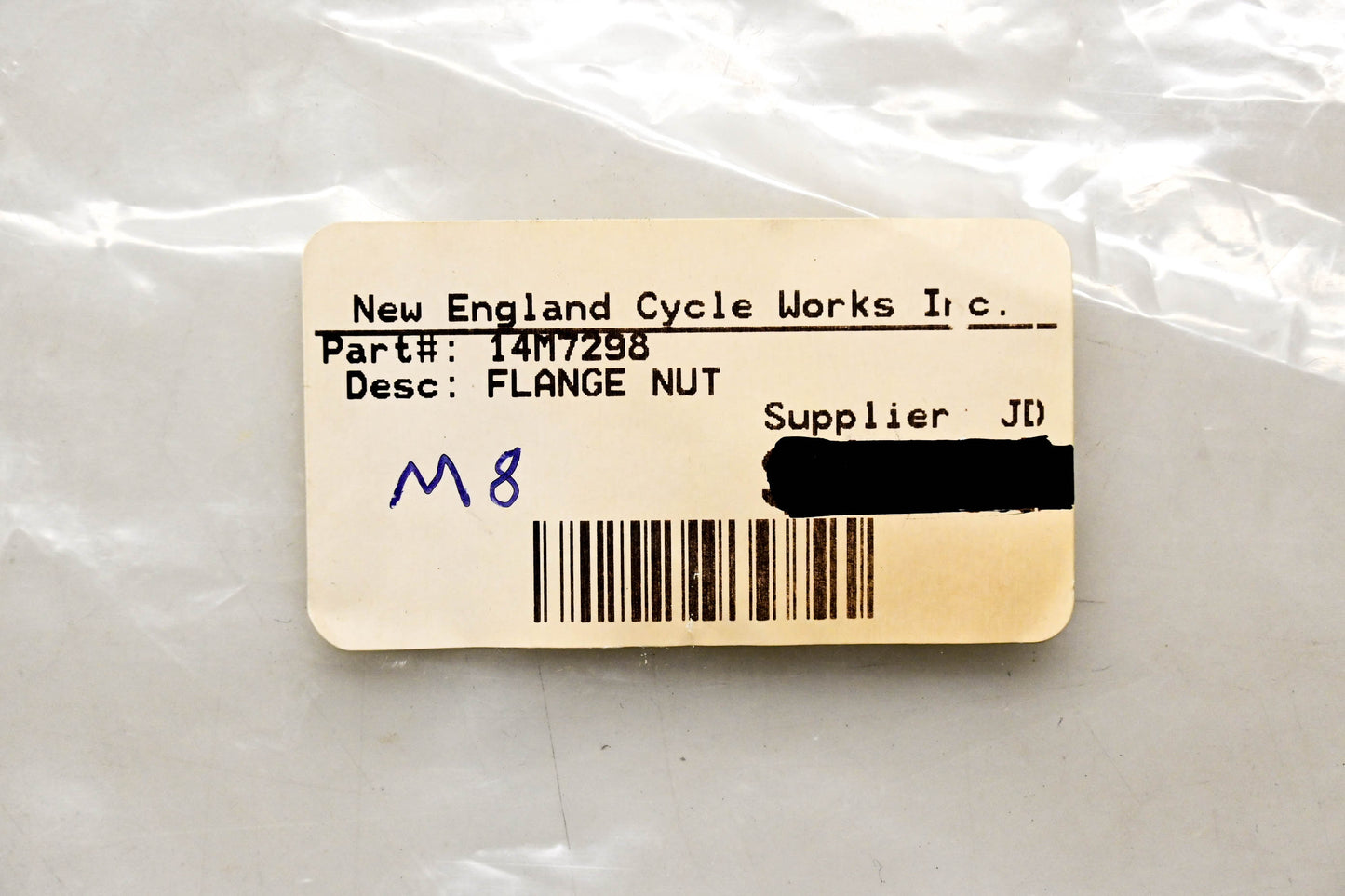 New OEM John Deere 14M7298 Flange Nuts Qty 4 NOS