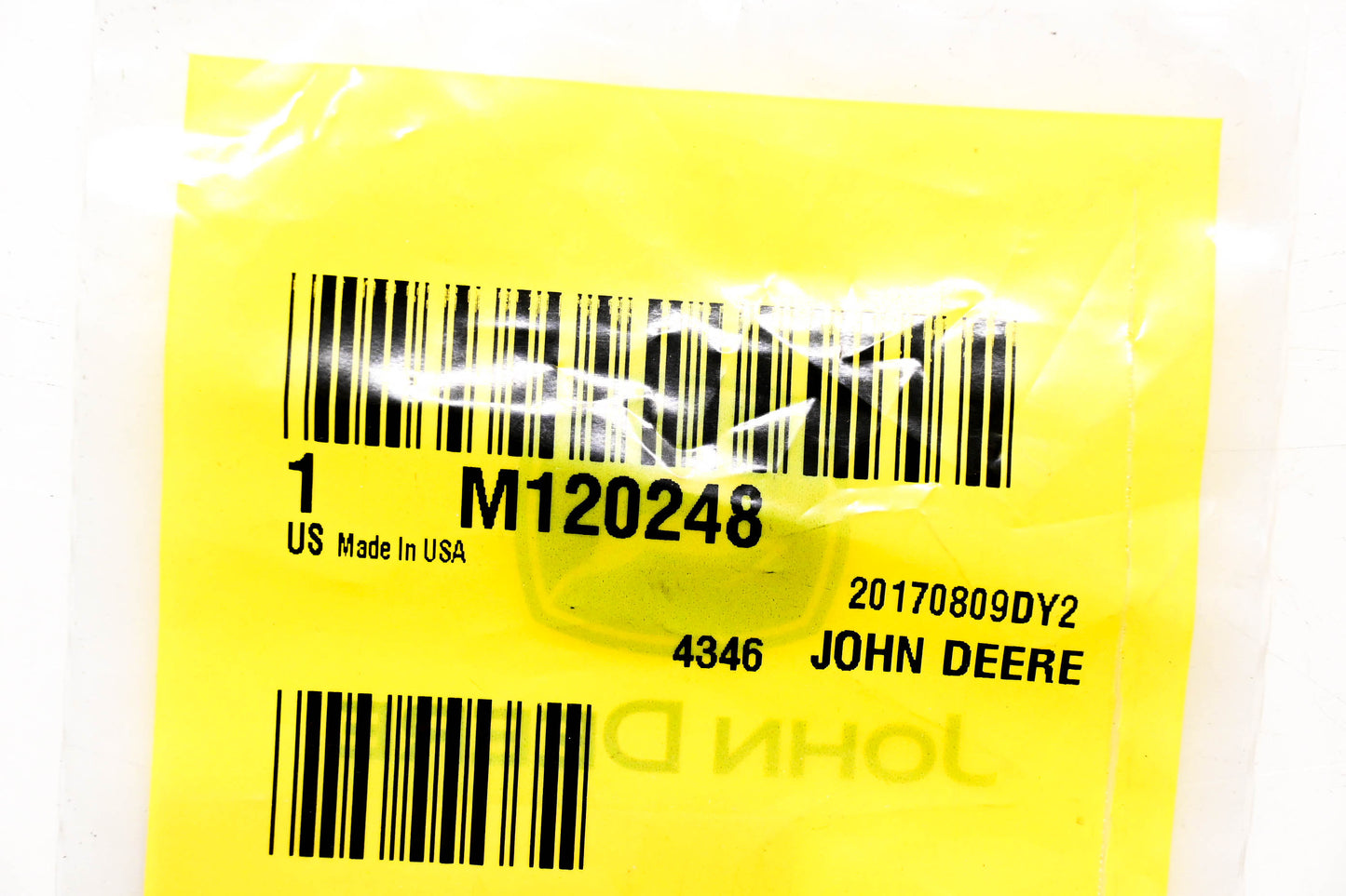 New OEM John Deere M120248 Spacer NOS