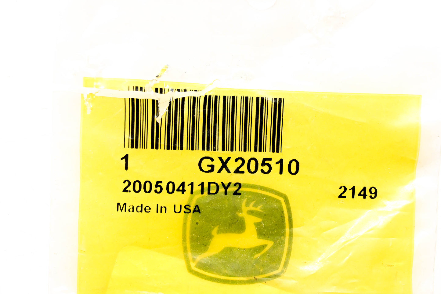 New OEM John Deere GX20510 Plug NOS