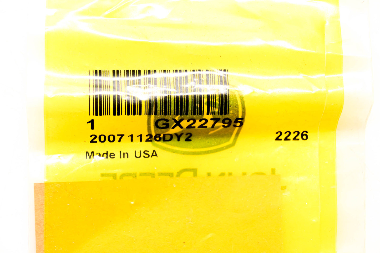 New OEM John Deere GX22795 Drive Pin NOS