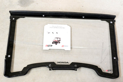 New OEM Honda 0SR73-HL3-200 Full Poly Windscreen Optical Grade Kit NOS