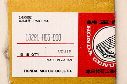 New OEM Honda 18291-HE0-000 Joint Pipe Gasket NOS
