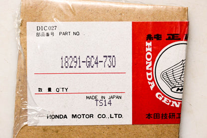 New OEM Honda 18291-GC4-730 Gasket NOS