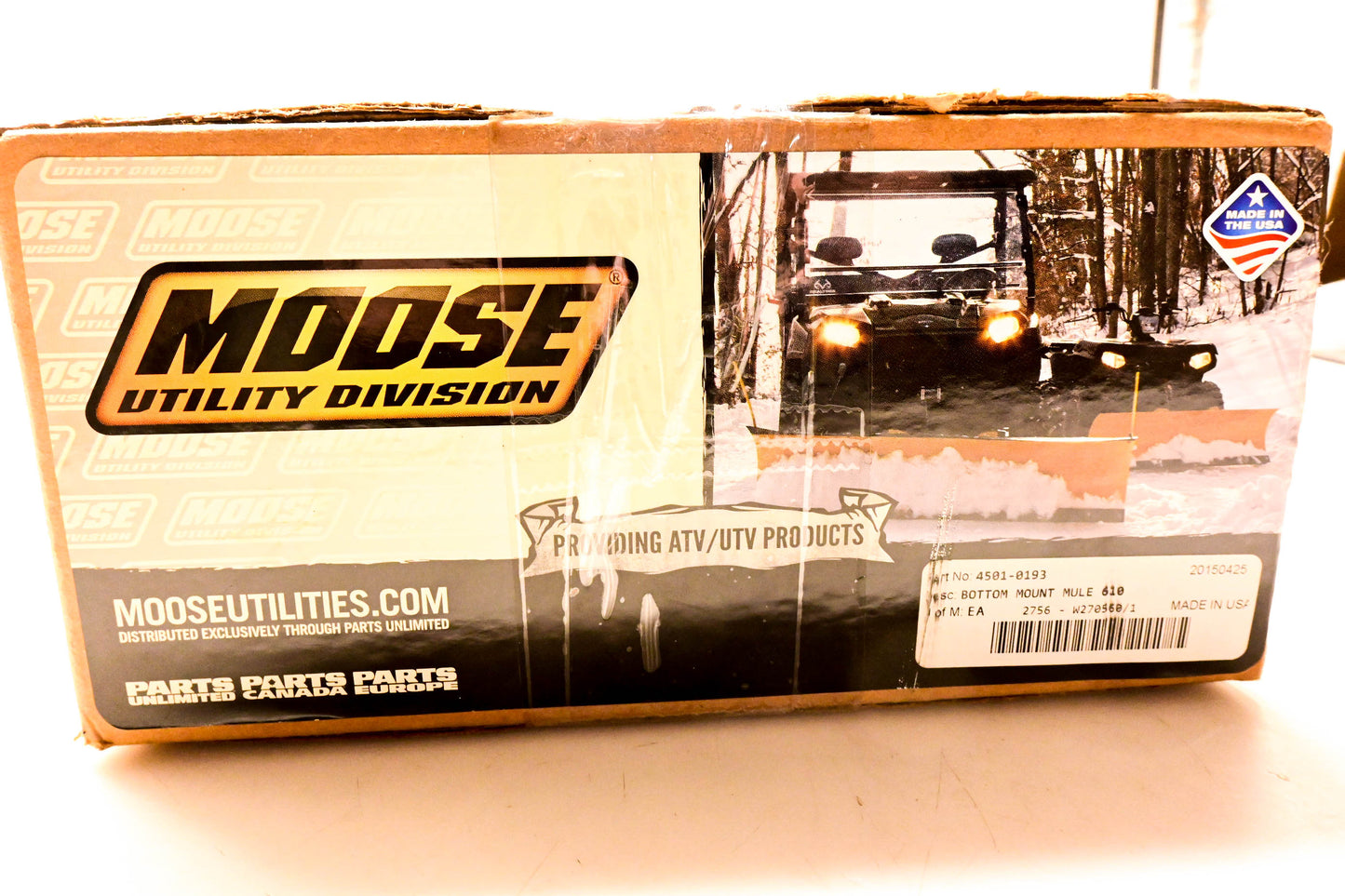 Moose Utility Division 4501-0193 Mule 610 Bottom Mount Kit NOS