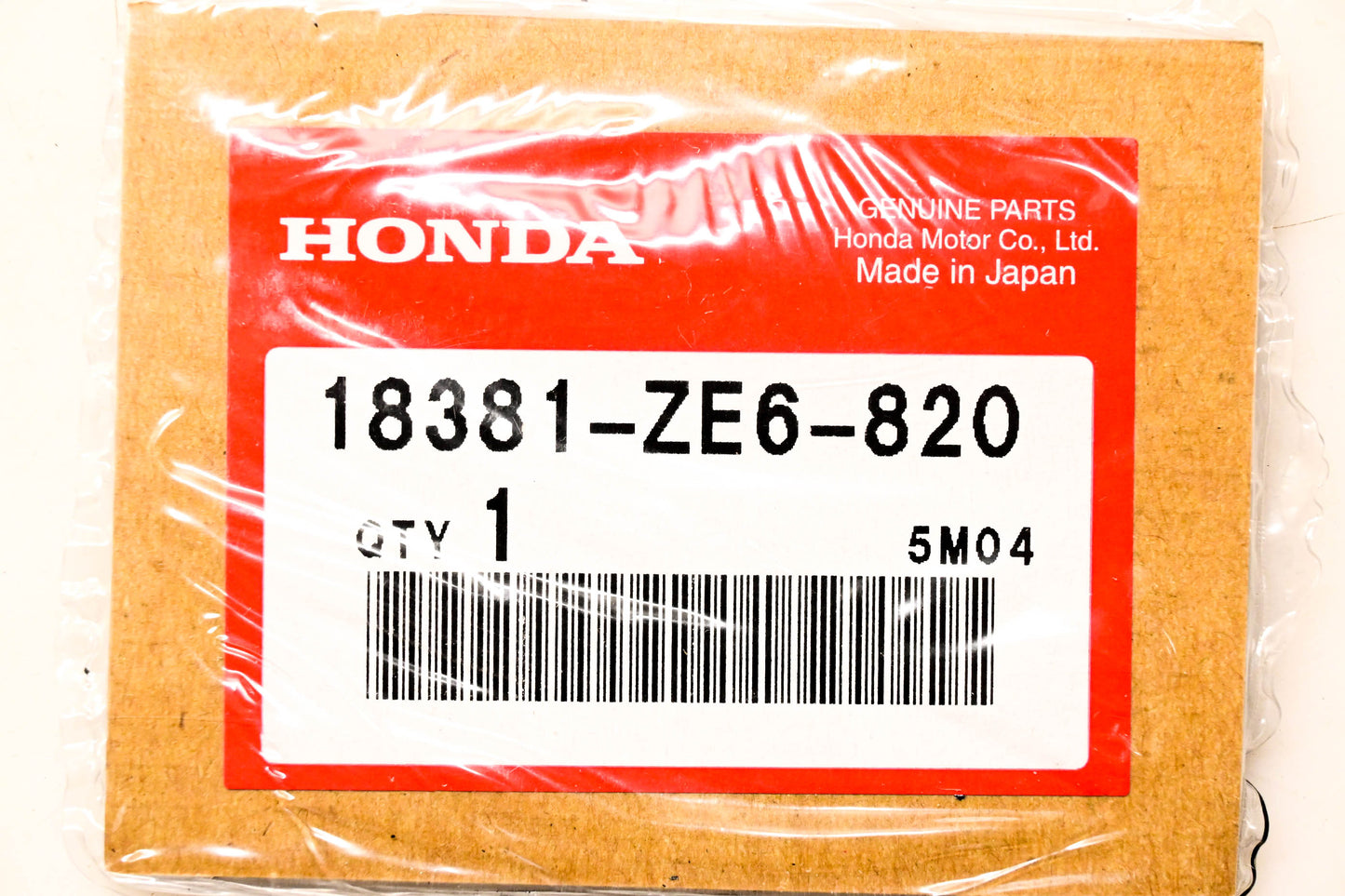 New OEM Honda 18381-ZE6-820 Rotary Exhaust Gasket NOS
