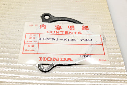 New OEM Honda 18291-KA5-740 Gasket NOS