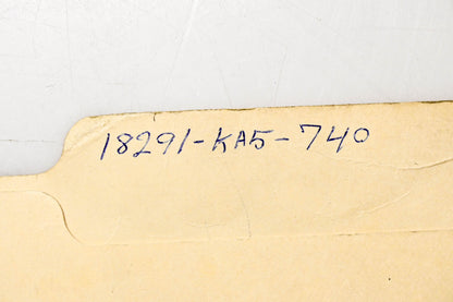 New OEM Honda 18291-KA5-740 Gasket NOS