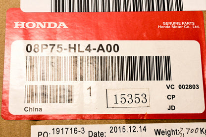 New OEM Honda 08P75-HL4-A00 Pioneer 1000 Aluminum A-Arm Guards Rear Kit NOS