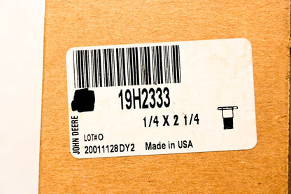 New OEM John Deere 19H2333 Cap Screw 1/4 x 2-1/4 NOS