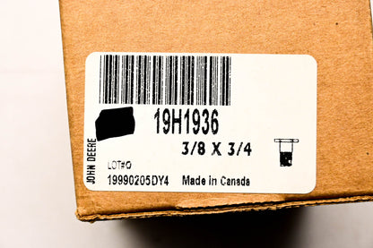 New OEM John Deere 19H1936 Cap Screw 3/8 x 3/4 NOS