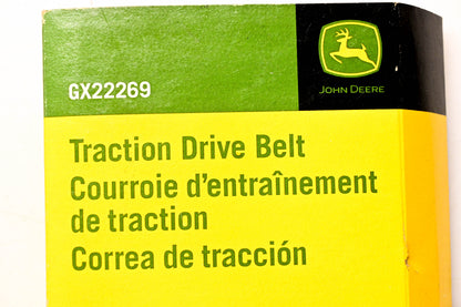 New OEM John Deere GX22269 Traction Drive Belt NOS