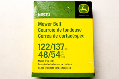 New OEM John Deere M110312 Mower Belt NOS