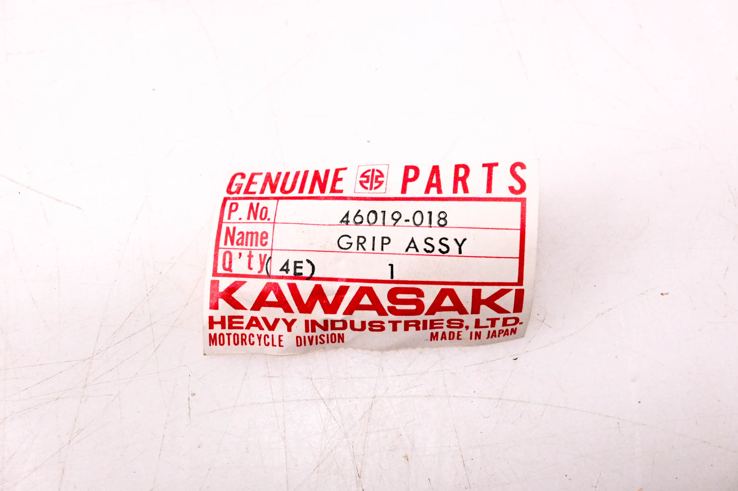 New OEM Kawasaki 46019-018 Throttle Grip Assembly NOS