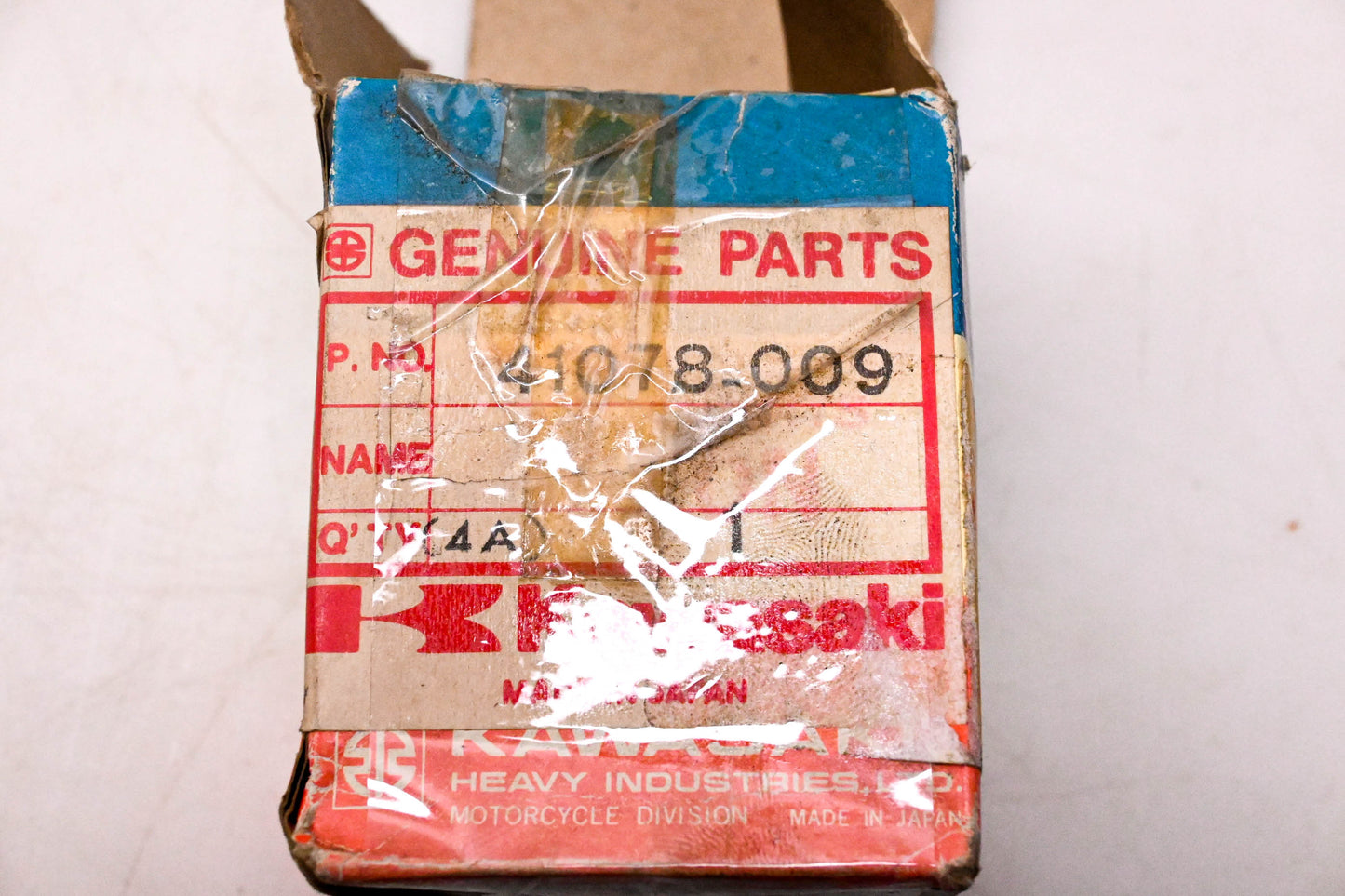New OEM Kawasaki 41078-009 Speed Gear Case Assembly NOS