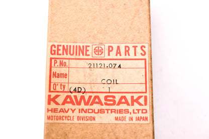 New OEM Kawasaki 21121-074 Ignition Coil NOS