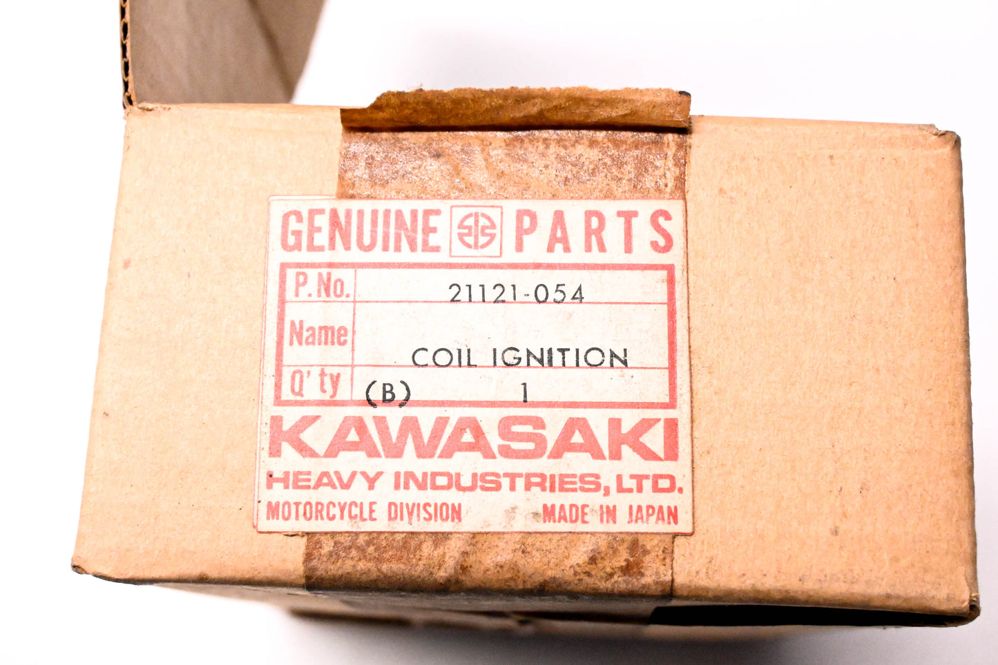 New OEM Kawasaki 21121-054 Ignition Coil NOS