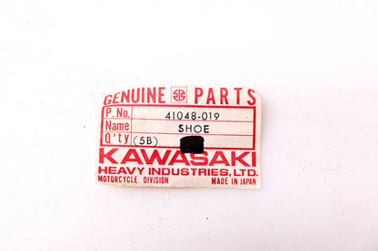 New OEM Kawasaki 41048-019 Brake Shoe Kit NOS