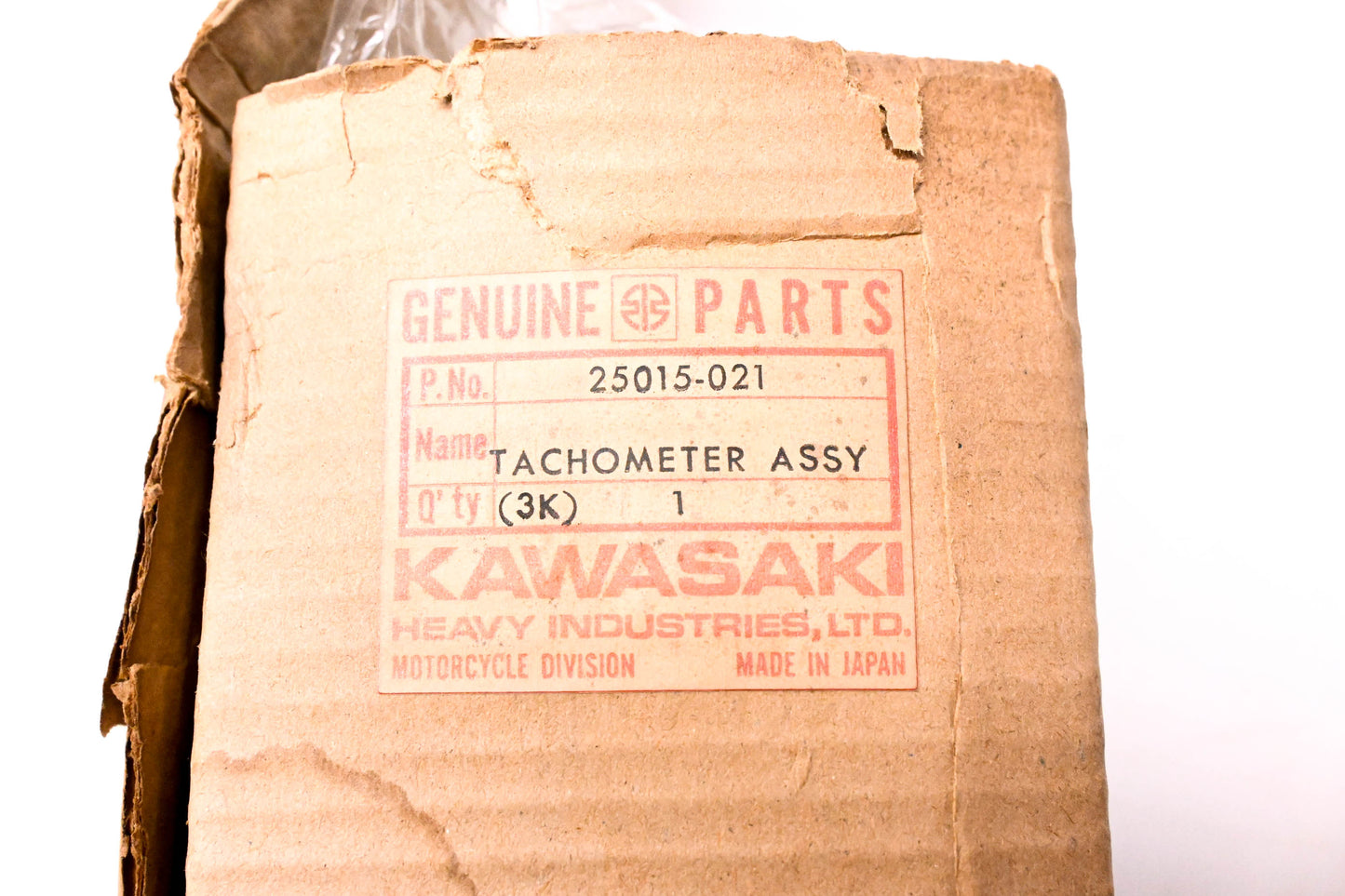 New OEM Kawasaki 25015-021 Tachometer Assembly NOS