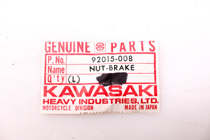 New OEM Kawasaki 92015-008 Brake Rod Adjusting Nut NOS