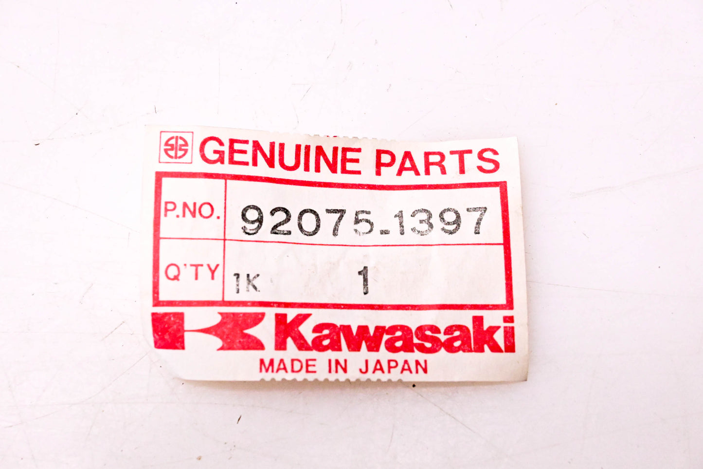 New OEM Kawasaki 92075-1397 Fuel Tank Damper Cushion NOS