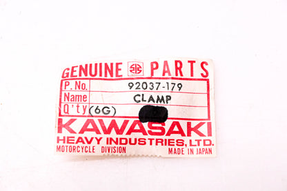 New OEM Kawasaki 92037-179 Muffler Clamp NOS