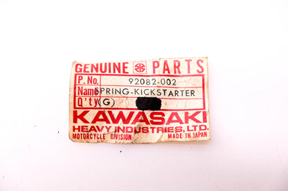 New OEM Kawasaki 92082-002 Kickstarter Spring NOS