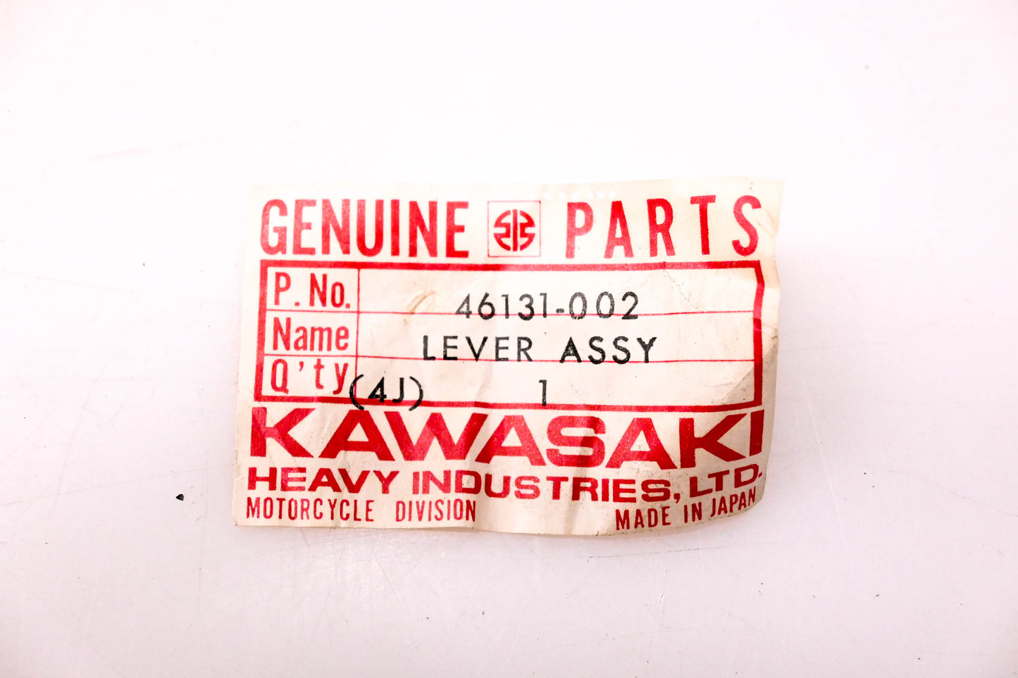 New OEM Kawasaki 46131-002 Change Lever NOS