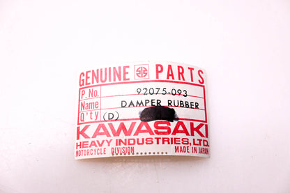 New OEM Kawasaki 92075-093 Cylinder Rubber Damper NOS