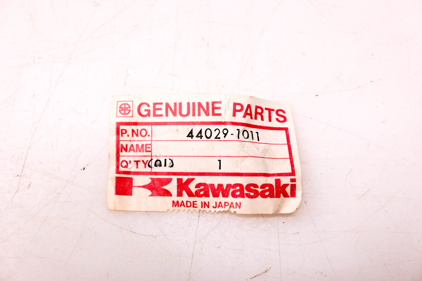New OEM Kawasaki 44029-1011 Fork Top Cap Bolt NOS