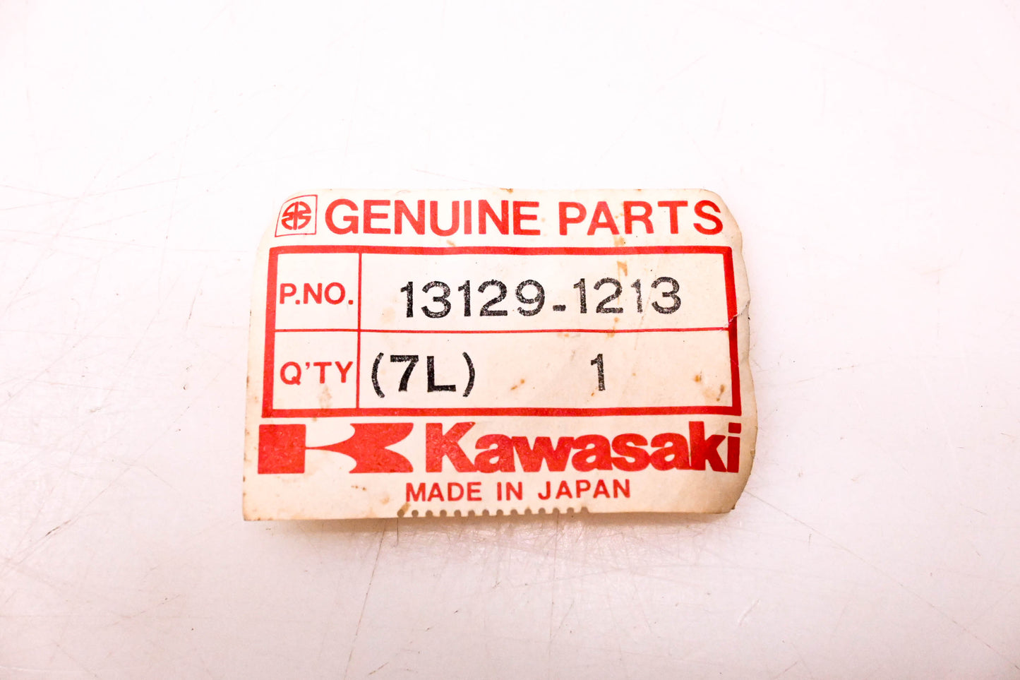 New OEM Kawasaki 13129-1213 Output Shaft Third Gear NOS