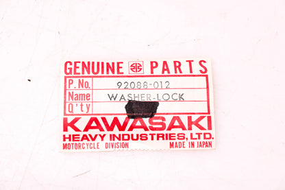New OEM Kawasaki 92088-012 Lock Washer NOS